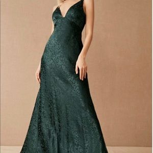 Jenny Yoo size 12 Emerald Green Gabriela Bridesmaid Dress